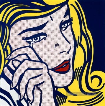 niña llorando 1964 Roy Lichtenstein Pinturas al óleo